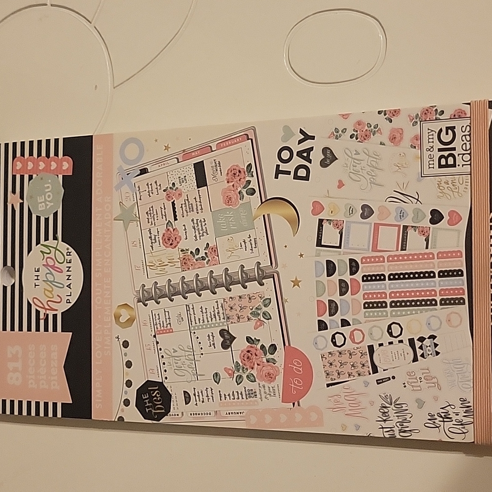 Happy Planner Sticker Book - Simply Lovely